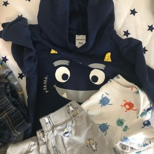 7pc Carter’s bundle 6-9months boys